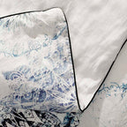 Σετ Παπλωματοθήκη Hauz Limited Edition Hemp Sky Blue-Ecru